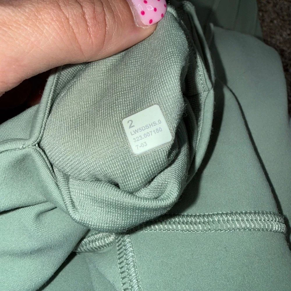 Lululemon Align High-Rise Pant with Pockets Women 2 Mint Green Excellent Nulu